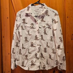 Vintage Barn Fly Women's Cowboy Boot Top